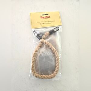 New Bouclair curtain ties